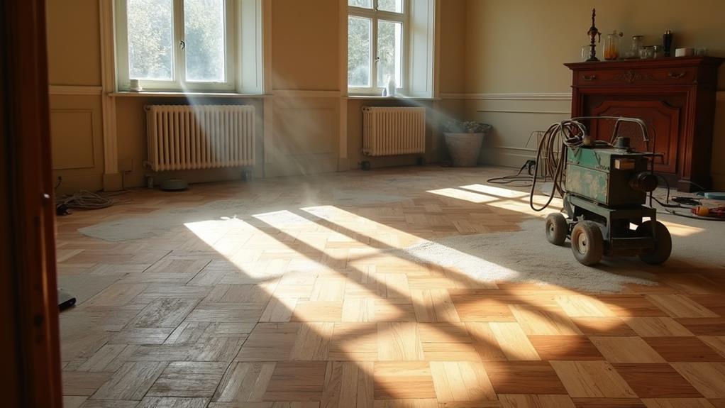 flooring restoration for parquet