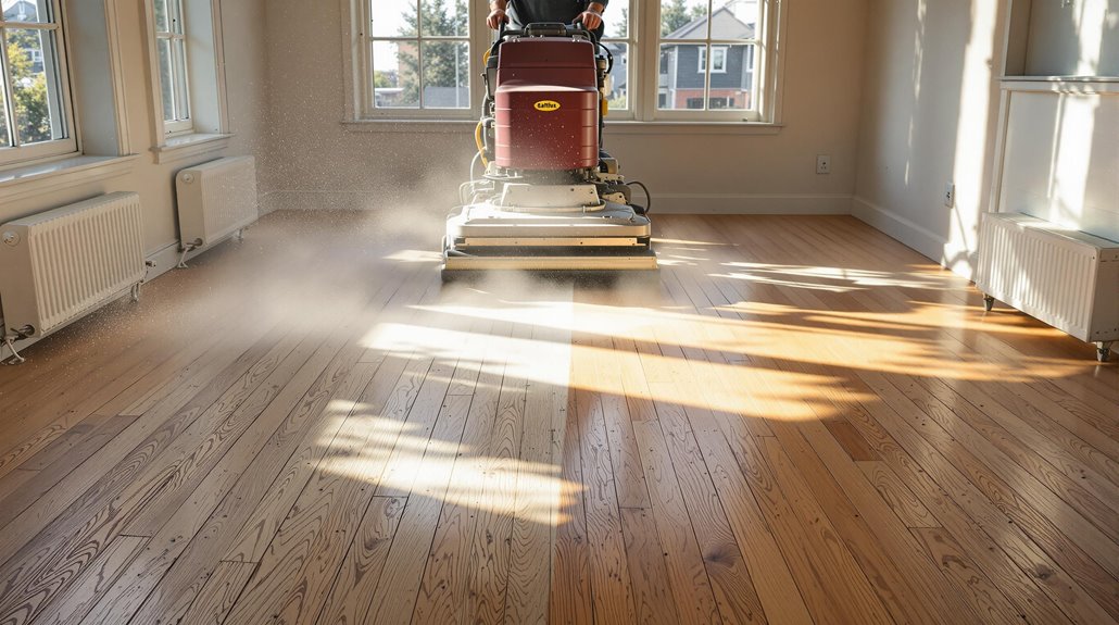 our floor sanding services