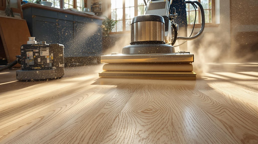 our floor sanding services