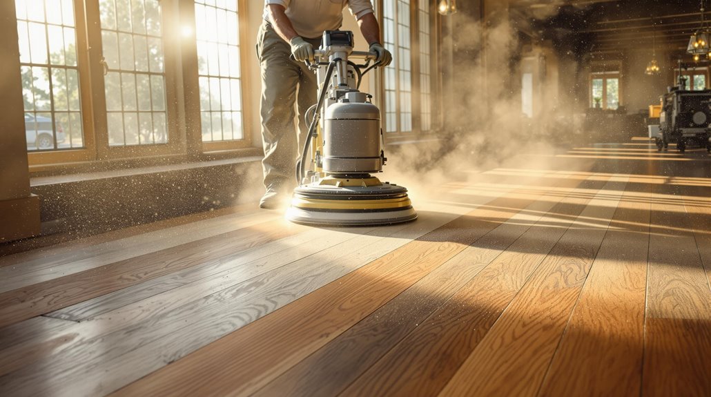 our floor sanding services