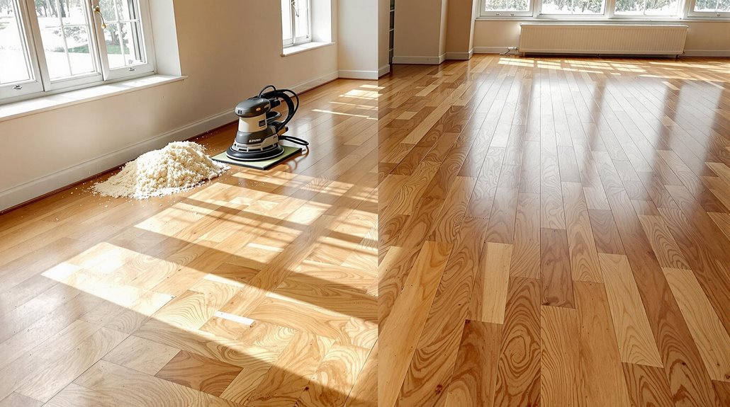 our floor sanding services
