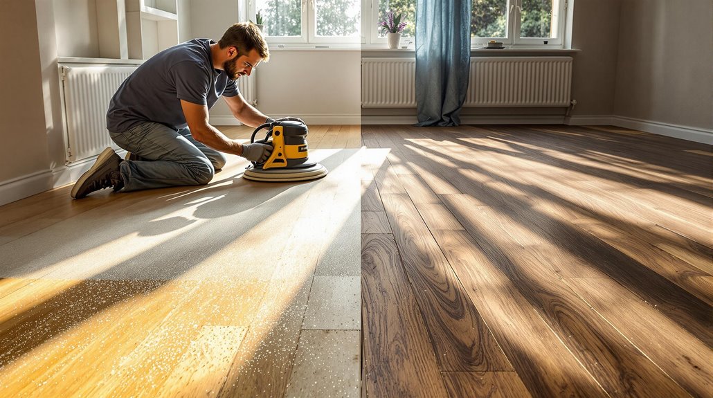 our floor sanding services
