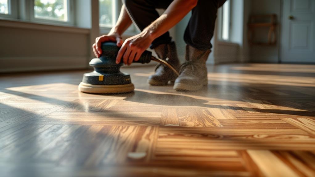 our parquet sanding services