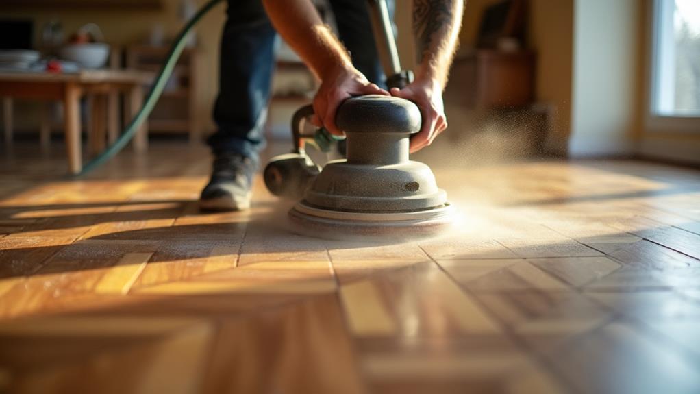 our parquet sanding services