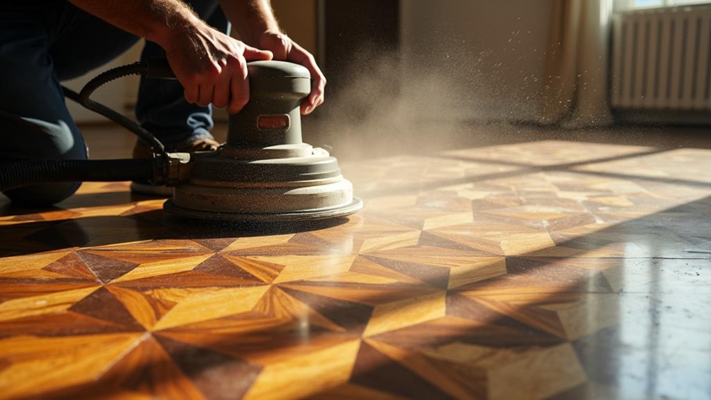 our parquet sanding services