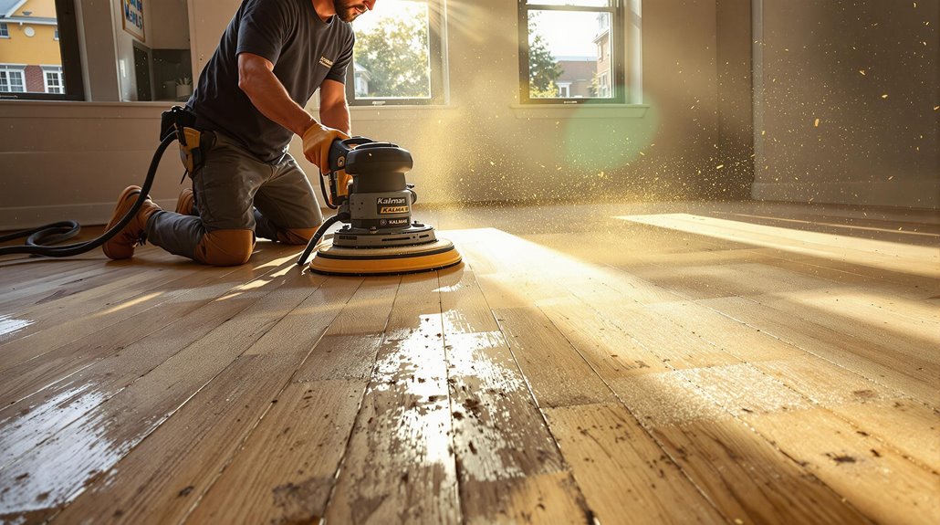 professional floor sanding kalmar