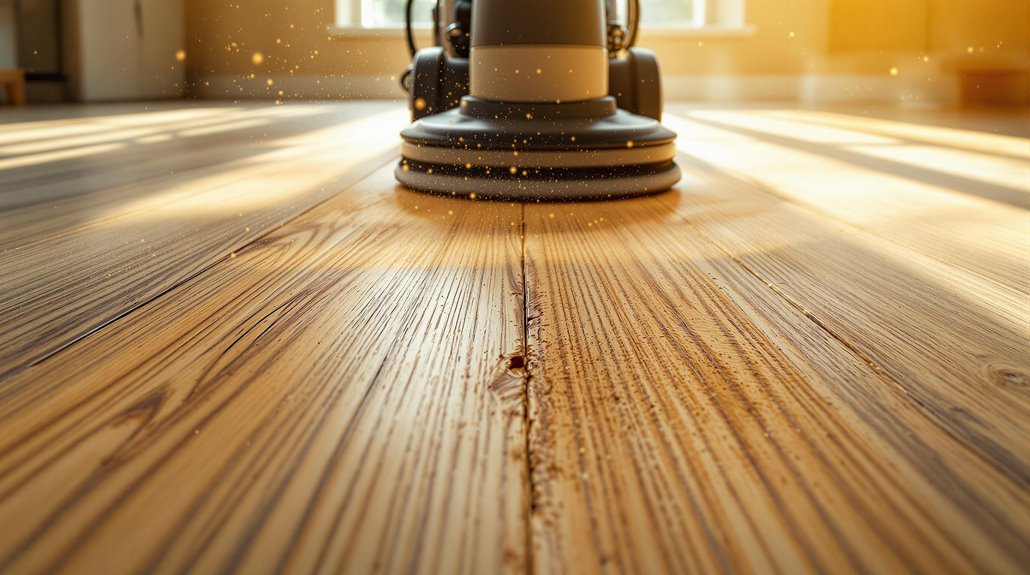 step by step floor sanding