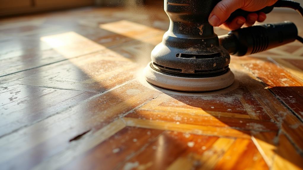 wood floor refinishing services